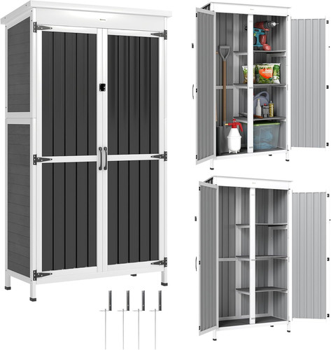 Armadio giardino legno - in,