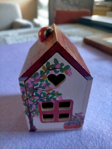 Casetta legno dipinta a - casetta,