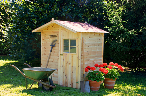Casetta legno giardino - legno,