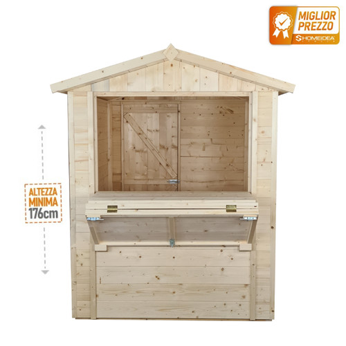 Chiosco 172 174 in legno - x,