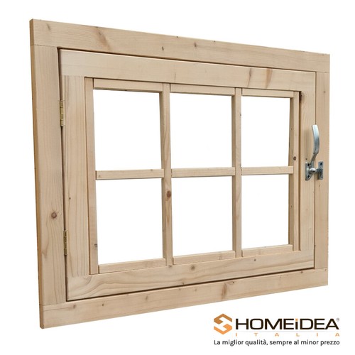 Finestra legno apribile per - finestra, in