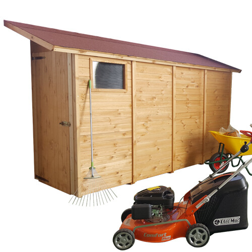 Casetta legno per ricovero - in,