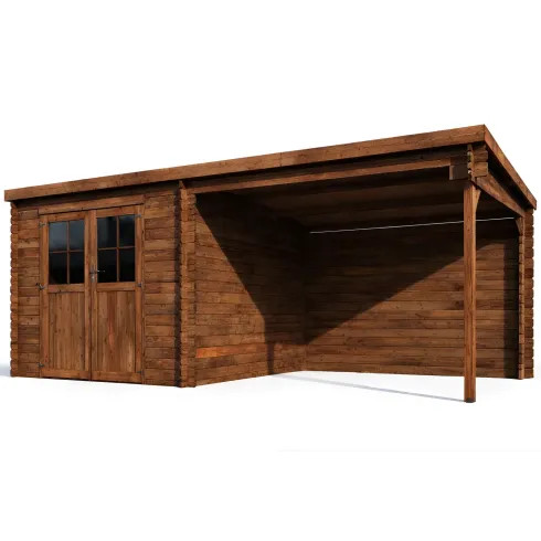 Casetta legno abete - in, di