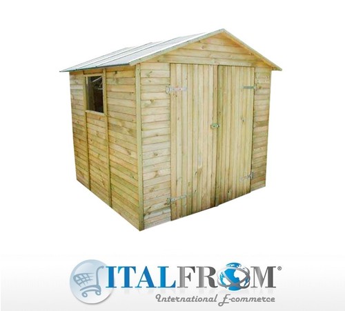 Box casette legno casetta - in,